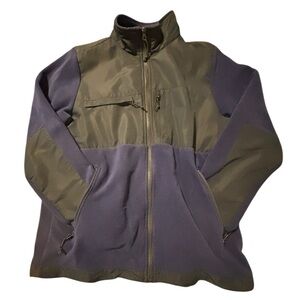 U.S. Life L Women’s grey&blue multi pocketed fleece jacket. Gently worn.